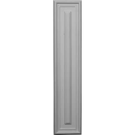 Ekena Millwork 22 5/8"W x 4 3/4"H x 5/8"P Legacy Rectangle Wall/Door Panel PNL22X05LE